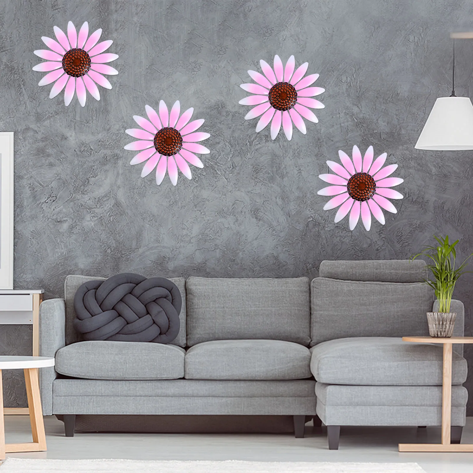 

Iron Flower Pendant Wall Decor Decorations Floral Rustic Flowers Country Manual