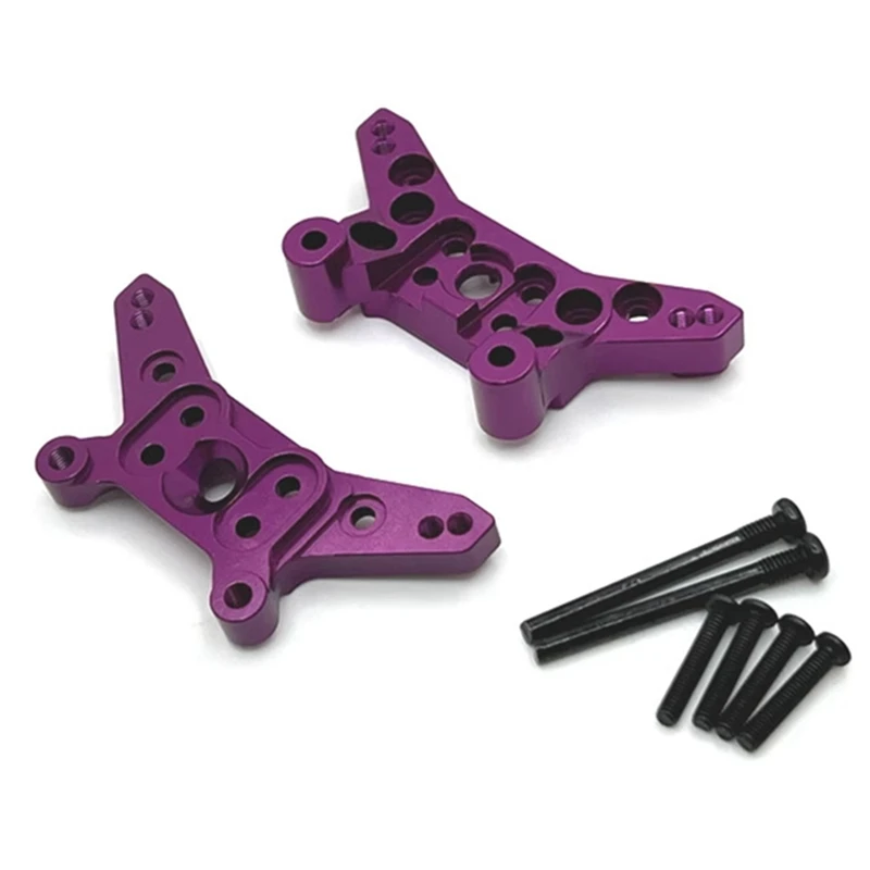 Aluminum Front Rear Shock Tower Shock Bracket Mount For MJX 1/14 14209 14210 RC Car Upgrade Parts