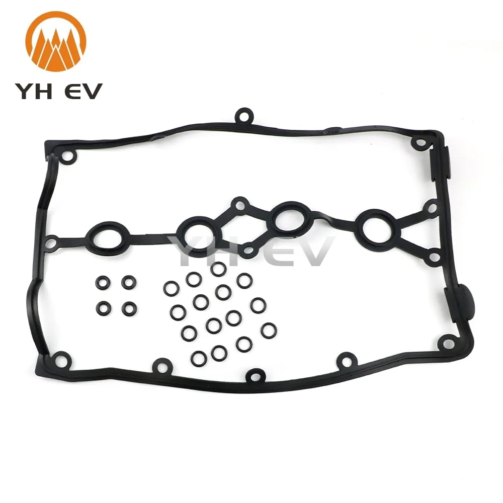 Engine Valve Cover Gasket Set, cylinder head cover For CHEVROLET Aveo Cruze Lacetti Buick Excelle 1.6L DAEWOO Lanos,OE 96353002