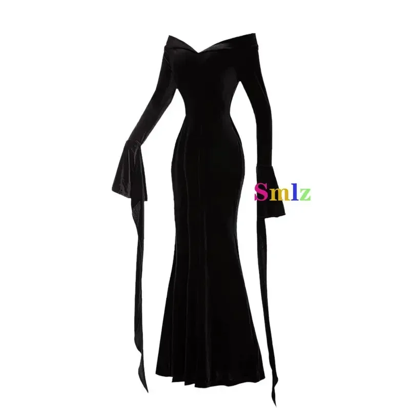 Gomez Cosplay Anime Morticia disfraz vestido Halloween carnaval traje adulto niño abrigo camisa pantalón corbata traje fiesta Uniformc;3.k'6;d.a
