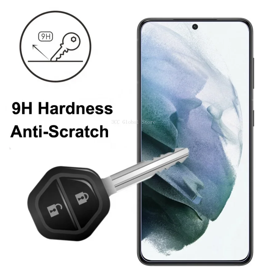 3PACKS Premium Full Coverage Tempered Glass For Samsung Galaxy S21 S21+ S22 S22+ S23 S23+ Plus 5G Screen Protector