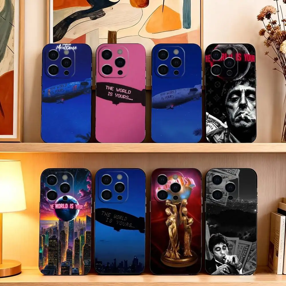 

The W-World Is Yours S-Scarfaces Phone Case Silicone Soft For IPhone 17 16 15 14 13 12 11 X XR Plus Pro Max Plus