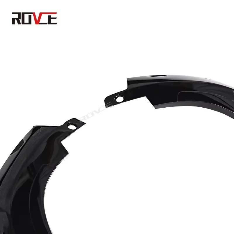 Arches Fenders Gloss Black Wheel Arches Wheel Eyebrow for Land Rover Defender 90 110 130 2020-2024 view 5