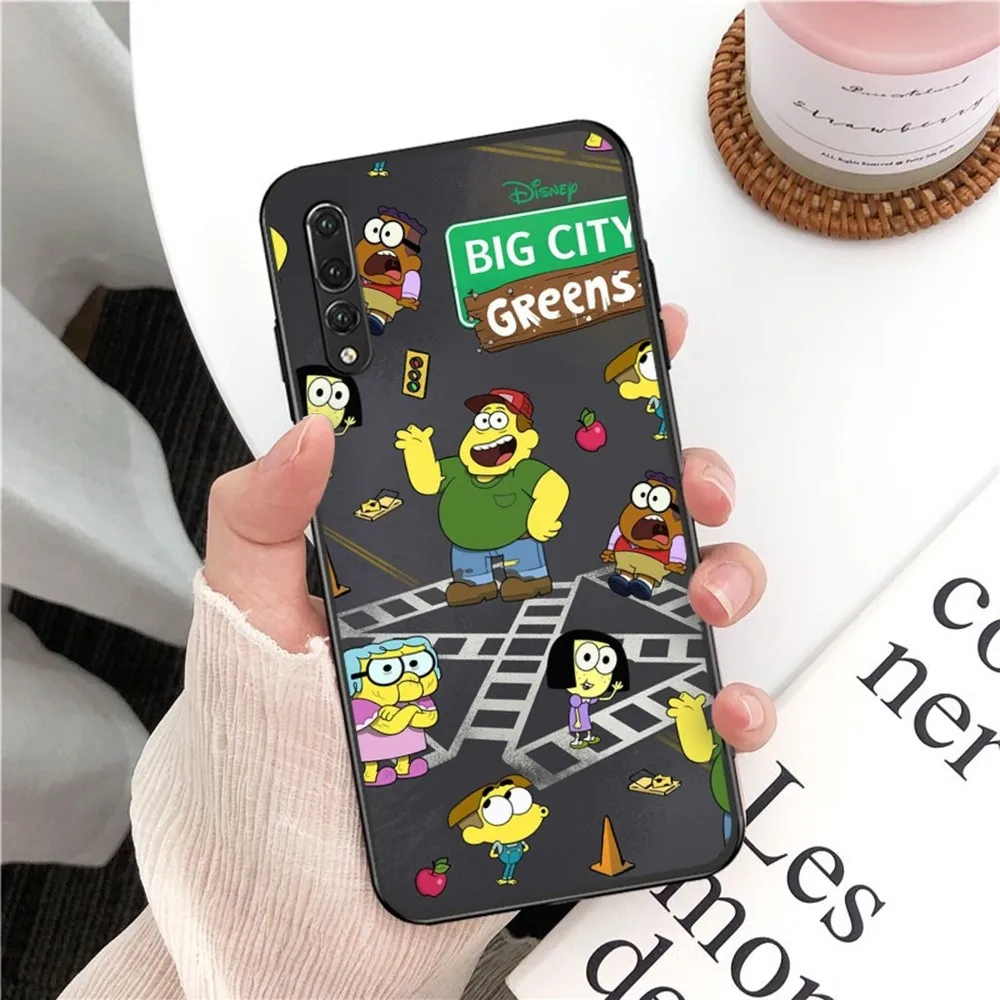 Disney Big City Greens Phone Case For Huawei P 8 9 10 20 30 40 50 Pro Lite Psmart Honor 10 Lite 70 Mate 20lite