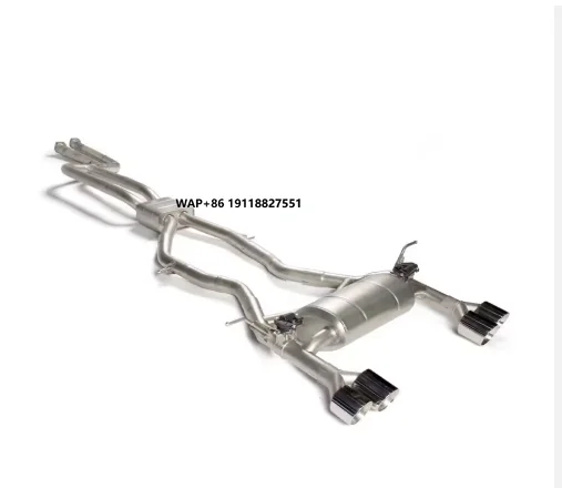2021 High-Performance Titanium Alloy Catback Exhaust System for  M3 M4 G80 G81 G82 G83 3.0t Automobile Exhaust Pipe