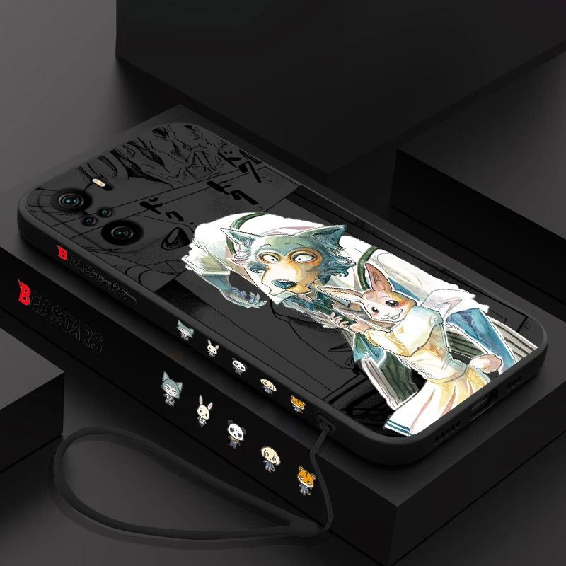 Чехол для телефона Beastars Legoshi Haru для Xiaomi Redmi Note 13 12 12Pro 11 11S 11T 10S 10 Pro Plus
