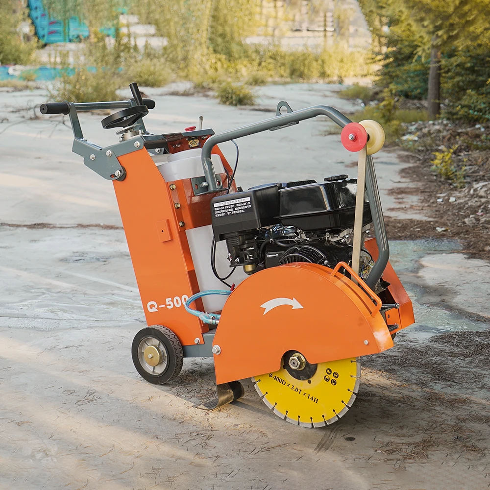 500mm Asphalt Concrete Road Cutting Machine Diesel Engine Pavement Floor Saw Cutter