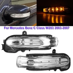 Used in the Mercedes-Benz C-Class W203 2003-2007(4 doors) rear view mirror turn signal side light warning light