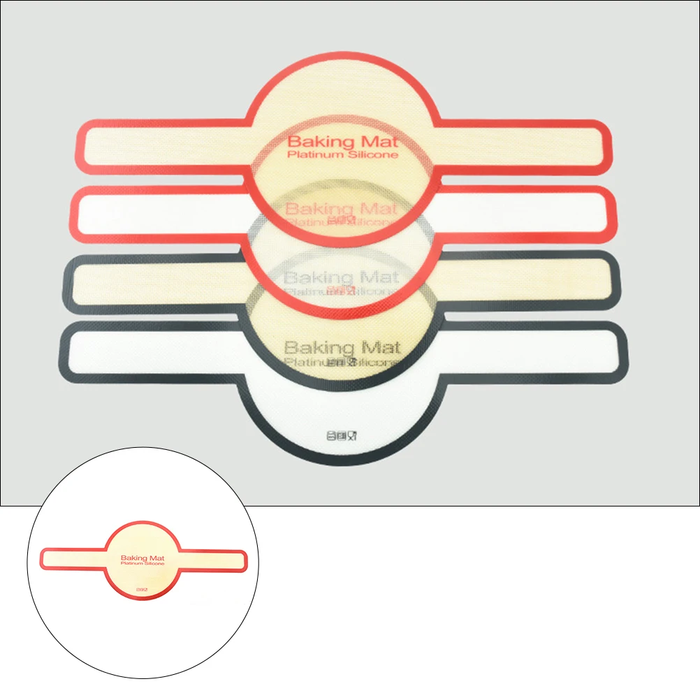 

1Pcs Silicone Baking Mat Non-Stick Pastry Pad Heat Resistant Oven Liner Bread Dough Rolling Mat Kitchen Accessory