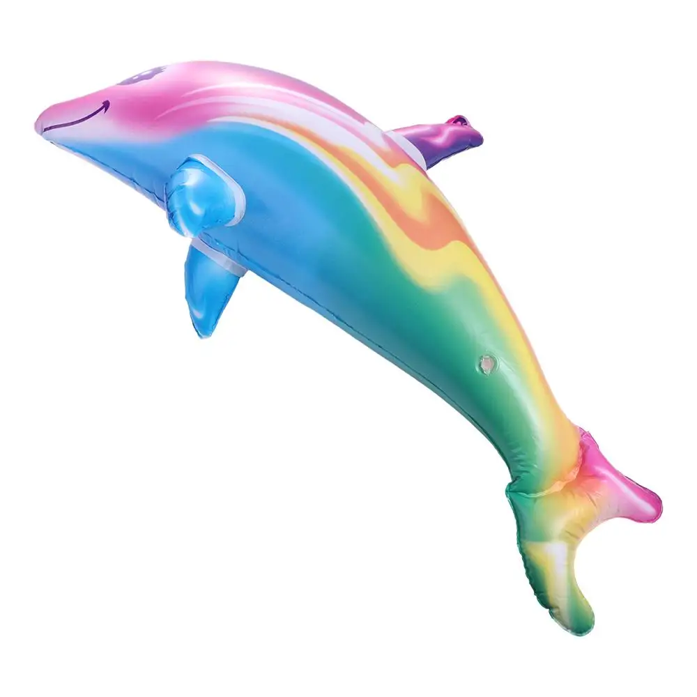 Dolphin Balloons Colorful Inflatable Dolphin Classic Toys PVC Material Inflatable Dolphin Toy Inflatable Toys PVC