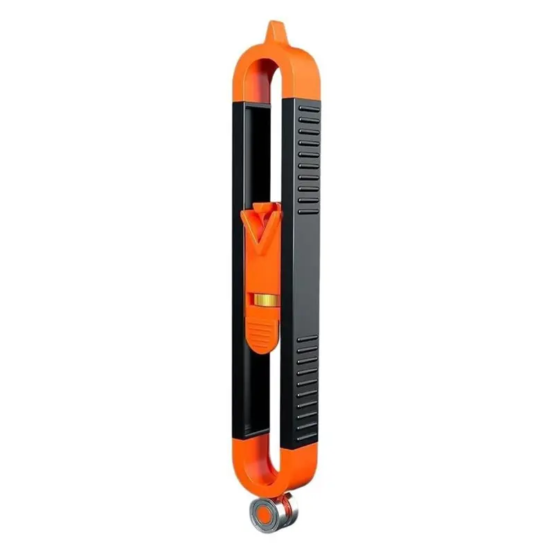 A7THK-Contour Gauge With Locking Knob For Carpentry, For Flooring& Tiling-Orange Color