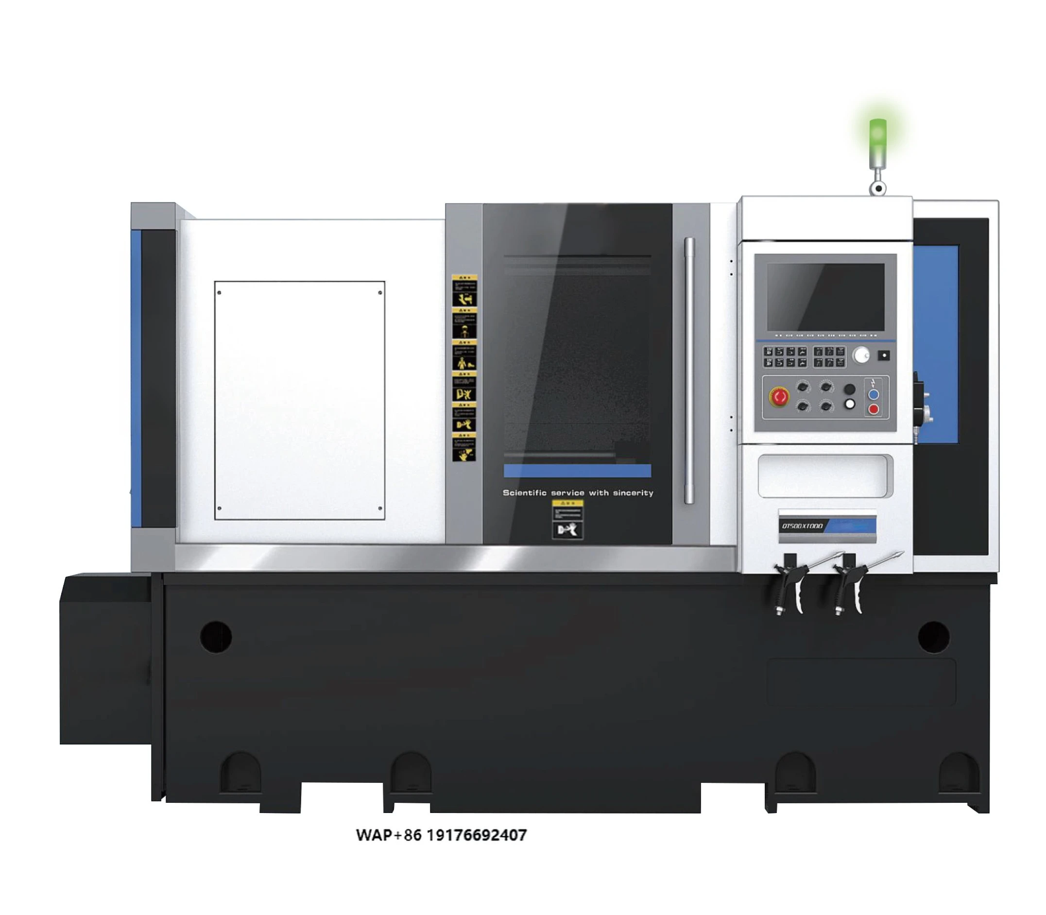 Reliable Inclined Bed Lathe Machine with Automatic Tool Changer System