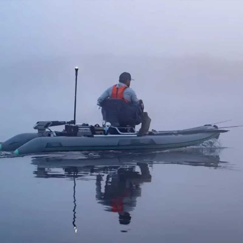 Inflatable Boat Fast Patrol Air Aluminum Hull  Rafts Inflatable Fishing Boat Folding Rib Boat For Sale