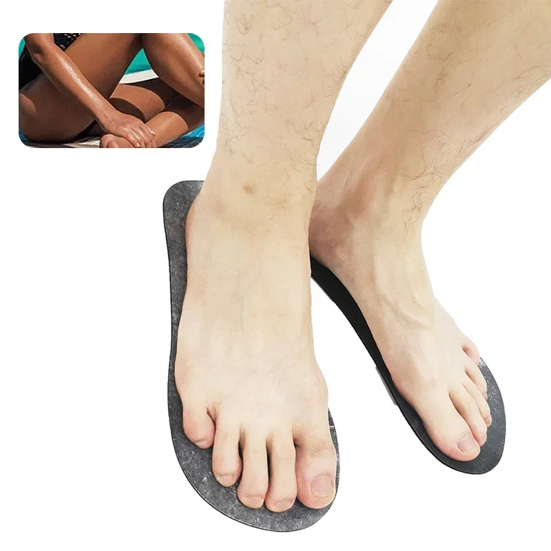 Pantoufles de bronzage jetables pour femmes, 10 paires, pieds collants, Spray, coussinets de protection, autocollants pour accessoire corporel
