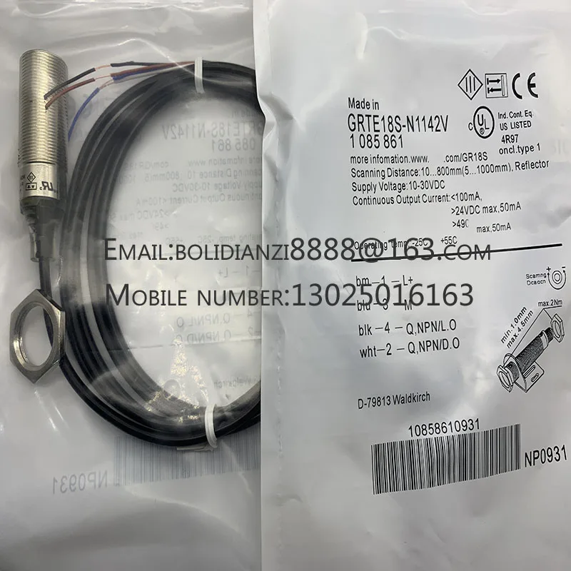 

New sensor for GRTE18S-P1347 GRTE18S-N1347 GRTE18S-P1342 GRTE18S-N1317 GRTE18S-P1317 GRTE18S-N1342 In stock