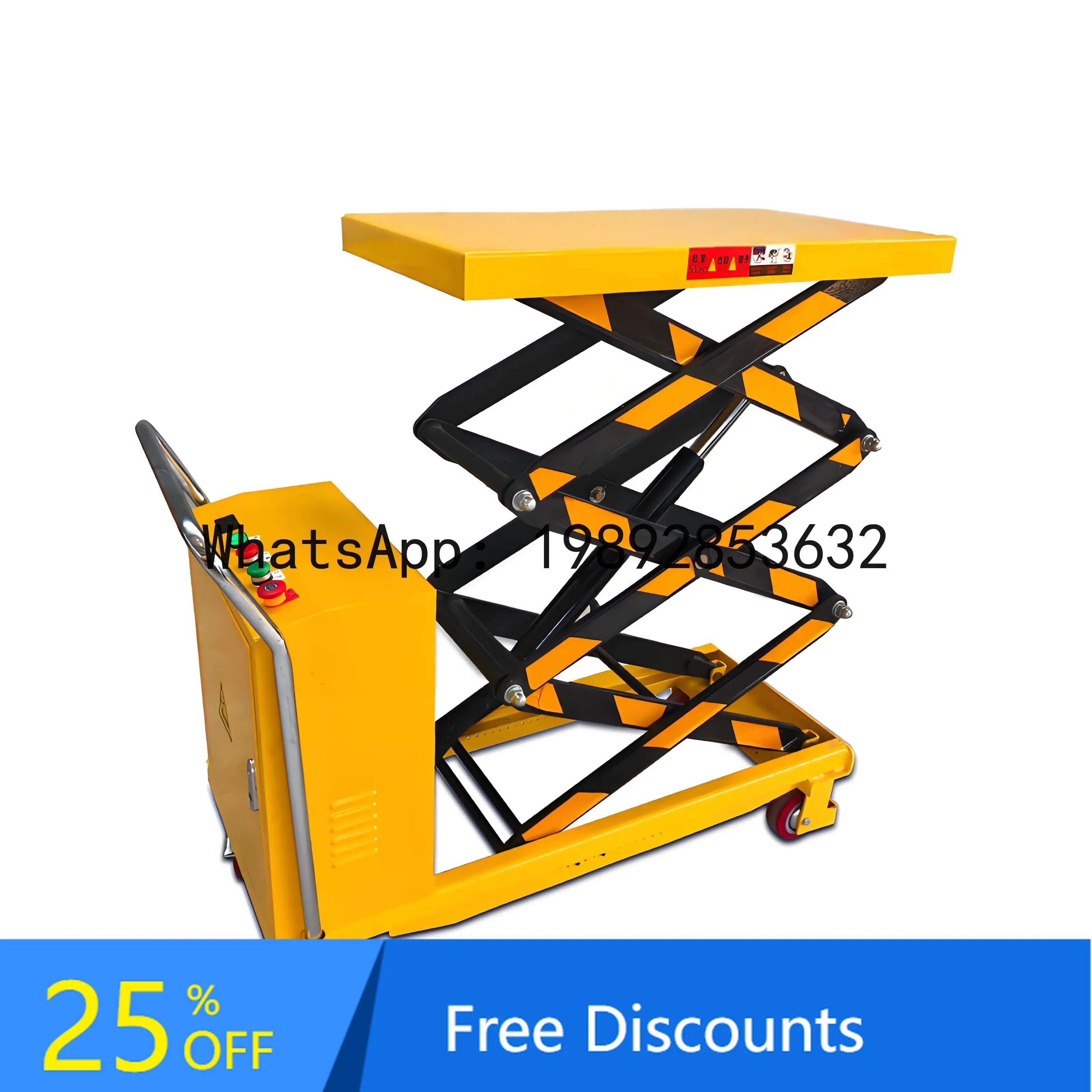 

YFY Mobile Electric Hydraulic Platform Flatbed Scissor Lift Lifting Platform