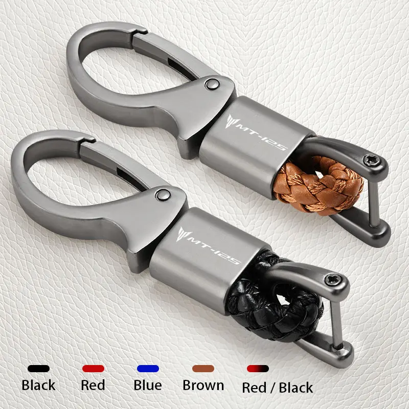 motorcycle keychain zinc alloy keychain high-end gift Suitable for Yamaha MT125 MT 125 MT-125 YZF-R125 YZF R125