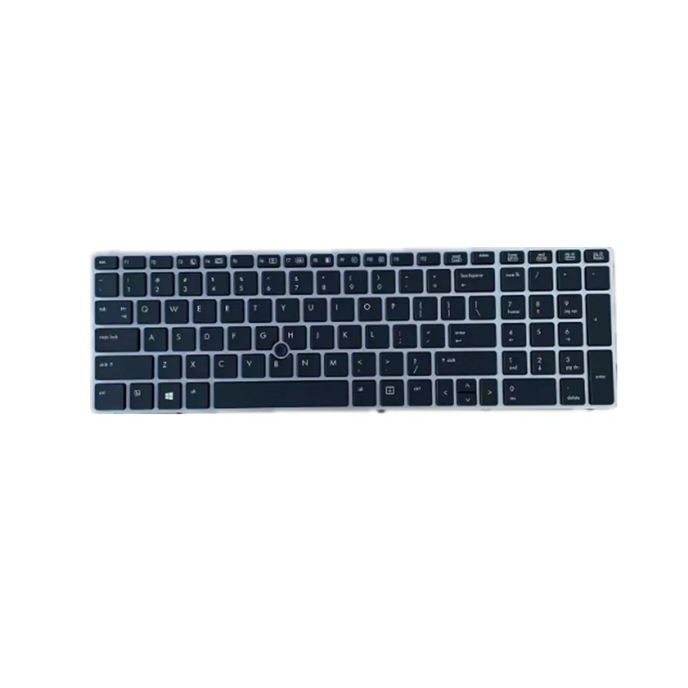 

Laptop Keyboard For HP EliteBook 8560p Black US United States Edition