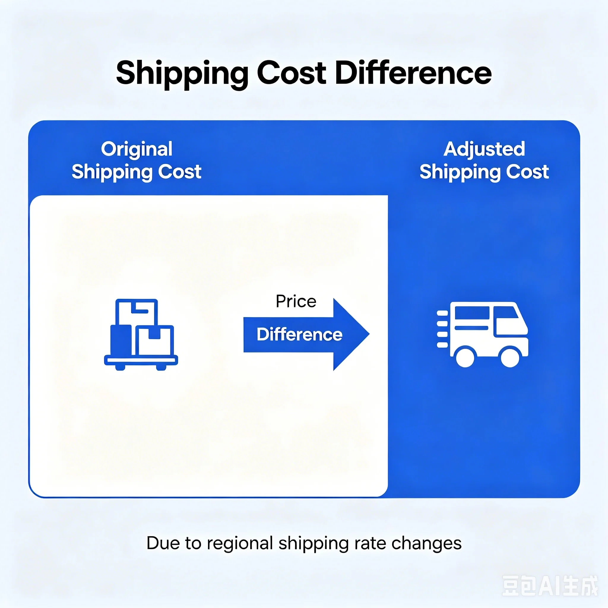 

Postage Shipping Cost Price Different Payment
