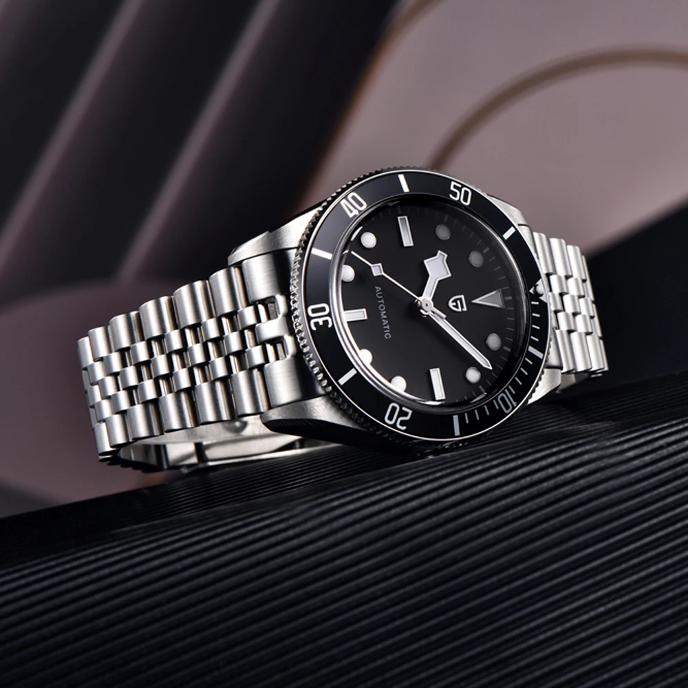 PAGANI DESIGN BB58 Retro Men's Watches Luxury Automatic Watch For Men Mechanical Wristwatch NH35 Luminous AR Sapphire Clock Gift