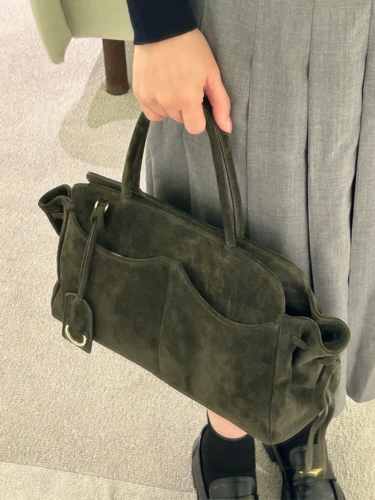 Tas Tote Kapasitas Besar Bahan - Luxury Bags Green ulasan dan harga