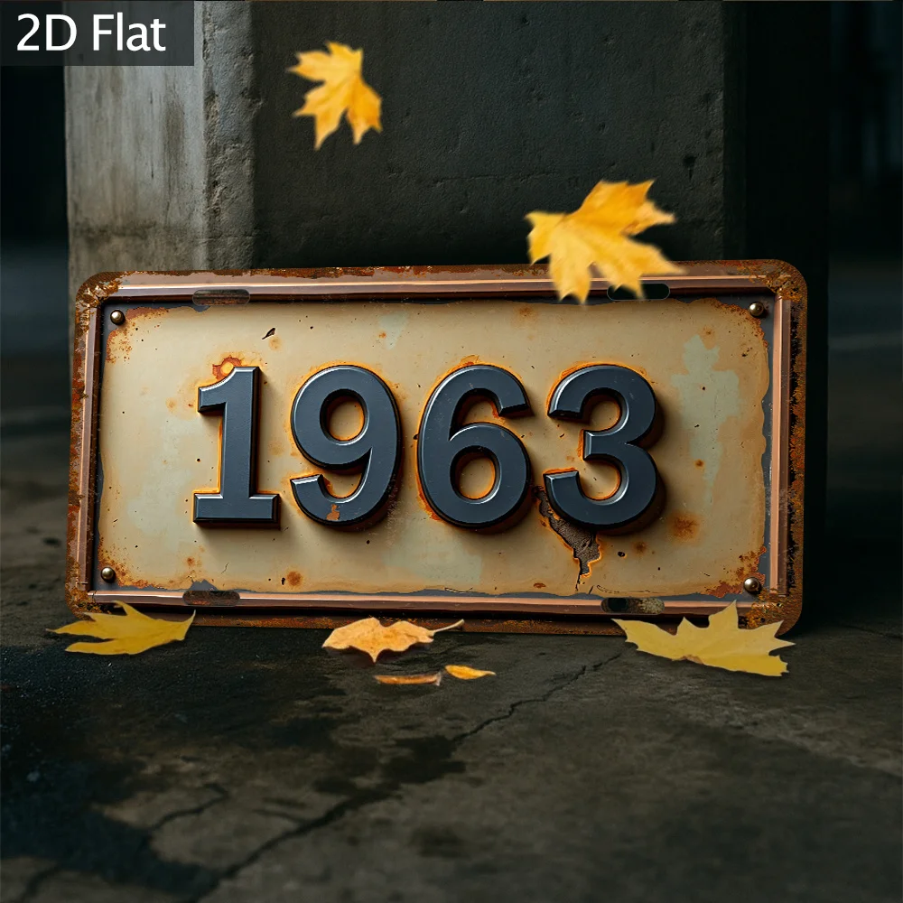 2D Flat, Vintage Me…
