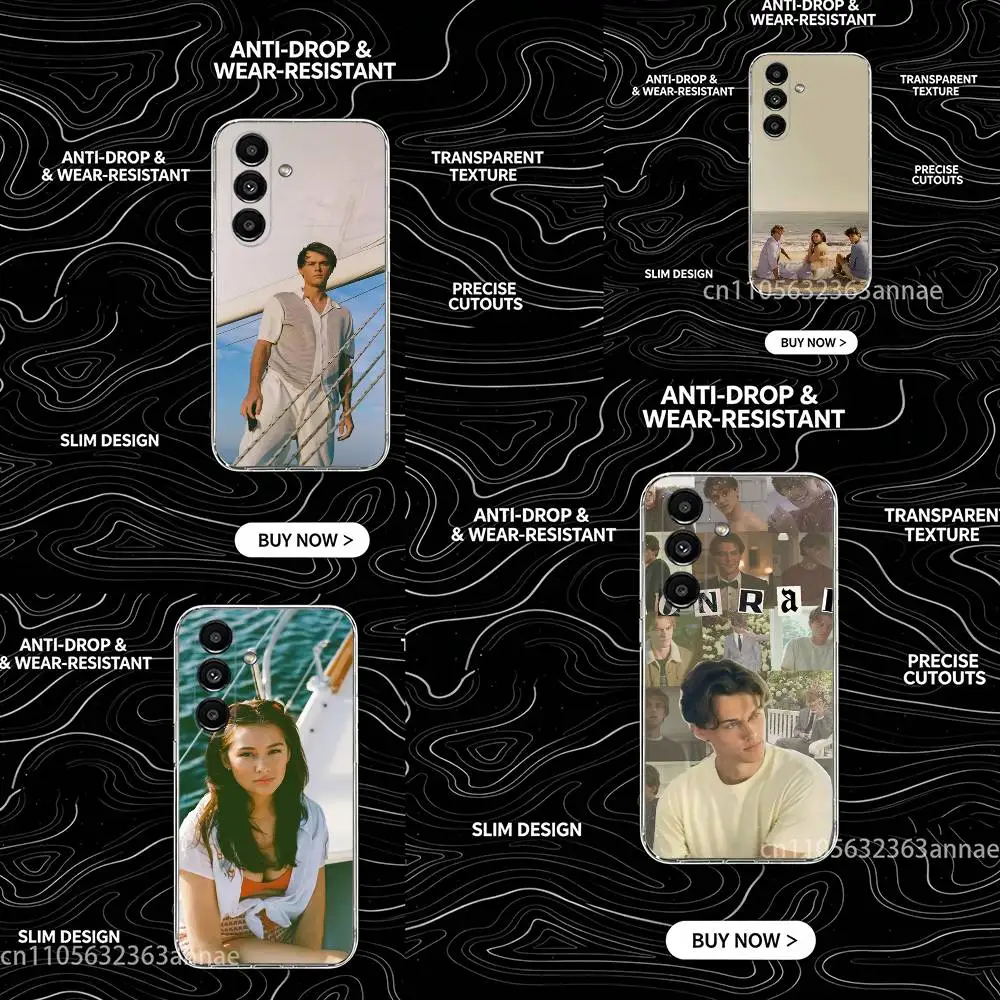 The S-Summer I Turned Pretty Phone Case for Samsung Galaxy A73,23,53,33,14,24,13,72,22,52,32,54,A34 Soft Cover