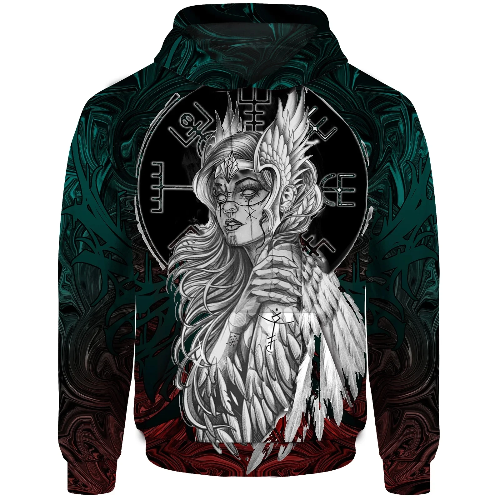 

Spring and Autumn Men's Fashion Hoodie Anime Pattern 3D Printing Hoodie Neutral Harajuku Street Leisure Sports Shirt Top K0102