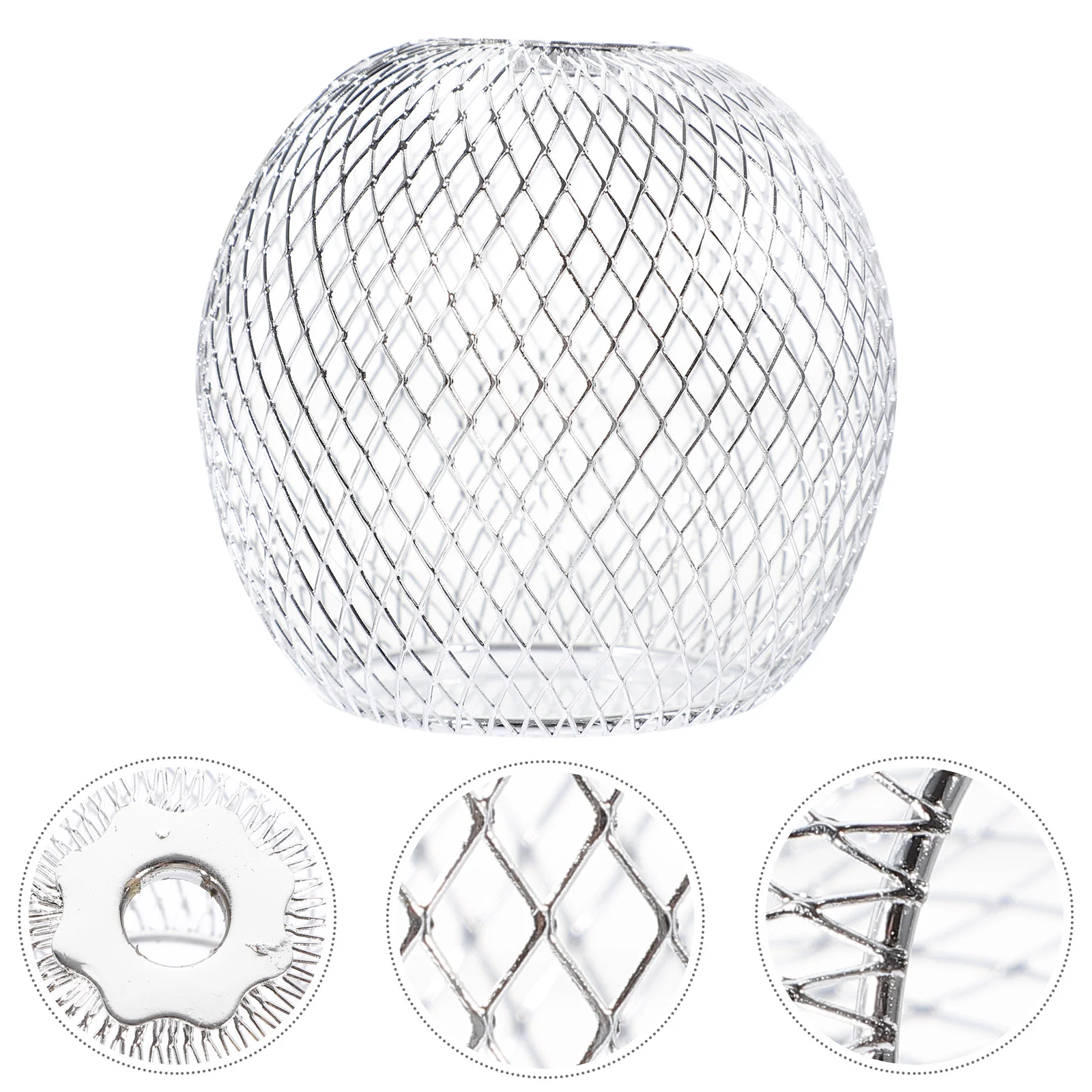 

Metal Lampshade Wicker Pendant Light Ceiling Clip Lantern Rechargeable LED Lanterns for Home Cover Bulb