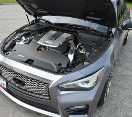 Przepustnice kaptura dla Infiniti Q50 (V37) 2013-2022 przednia maska wsporniki podnośników siłowniki pneumatyczne amortyzatory sprężyny pręt części silnika