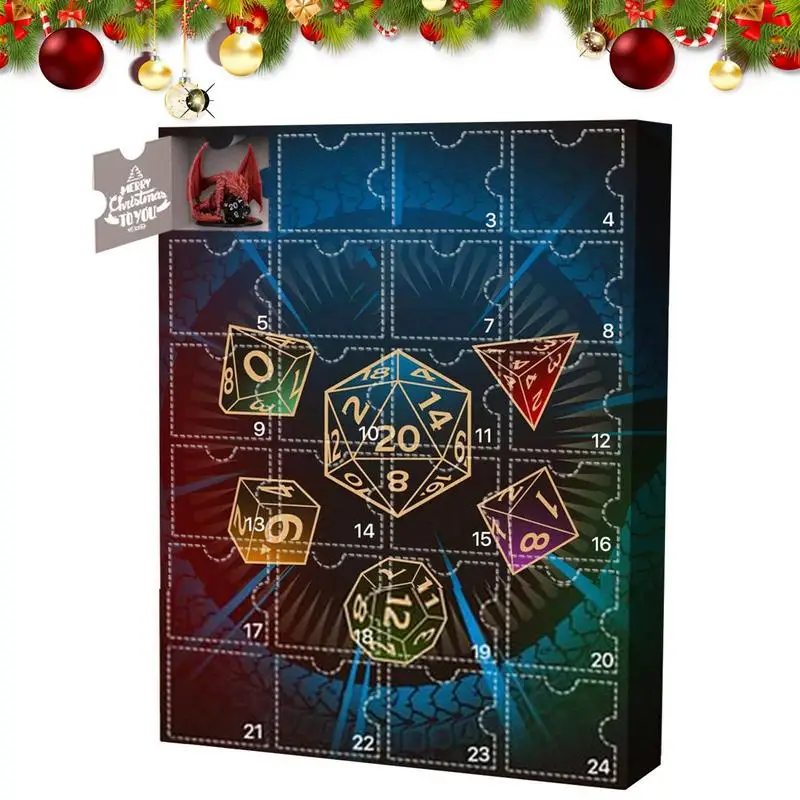 

Dungeon Advent Calendar 2024 24 Days of Christmas Advent Calendar Christmas Countdown Calendar Holiday Gifts Perfect for Kids