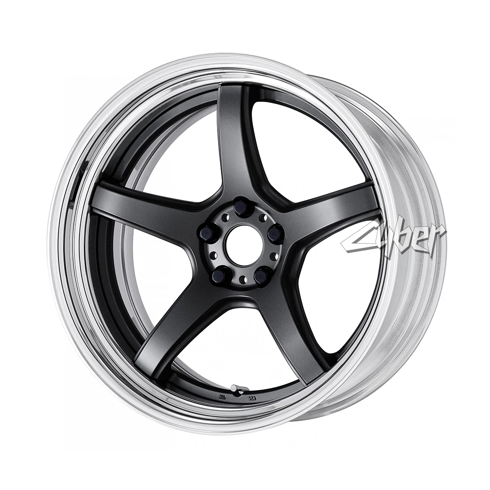 WORK EMOTION T5R 2 Pieces Aluminum Forged Wheels Alloy Rims 5x100 Deep Concave for 86  IS