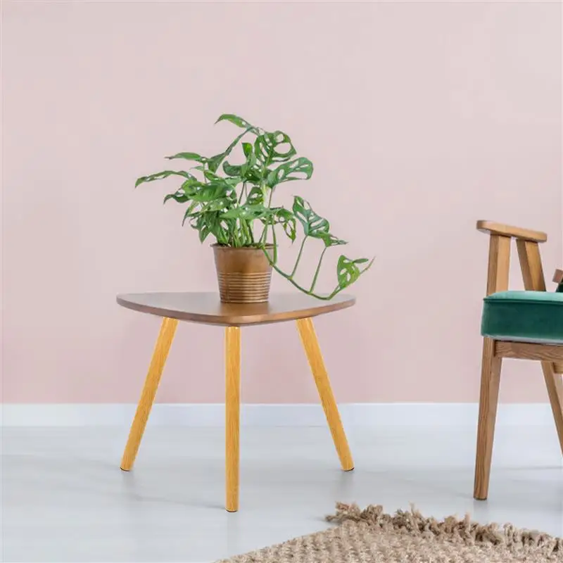 Patas de muebles de madera maciza, Accesorios de escritorio de oficina, comedor, cama de madera de acero inoxidable
