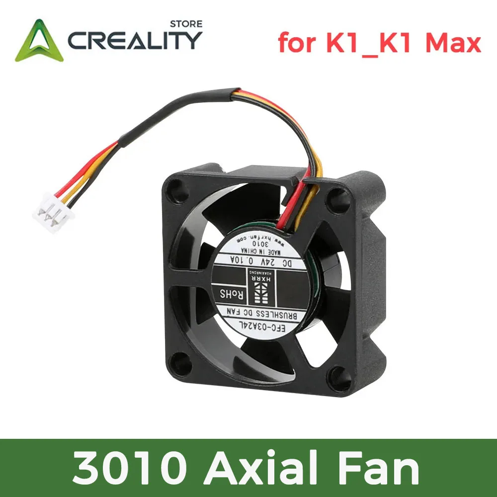 CREALITY for K1_K1 Max 3010 Axial Fan Brand New Original 3D Printer Fan Parts for K1_K1 Max 3D Printer Accessories