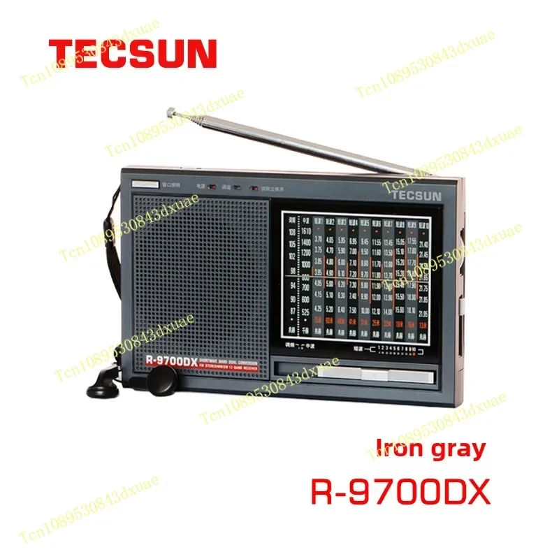 

Tecsun R-9700DX Original Guarantee SW/MW High Sensitivity World Band Radio Receiver with Speaker