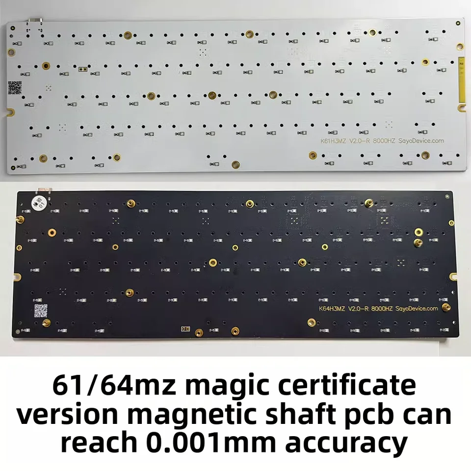 K61H3MZ K64H3MZ 60% with magnetic axis keyboard main board up and