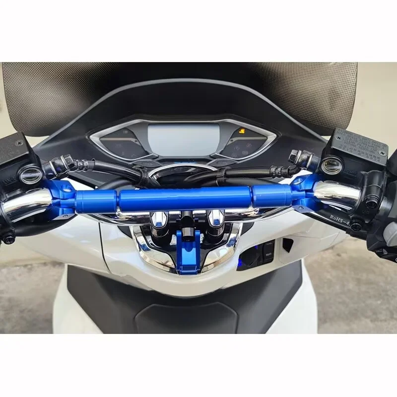 22mm CNC Aluminum Crossbar Strengthen Handlebar Extended Motorbike Reinforce Lever Accessories  for YAMAHA motorcycle
