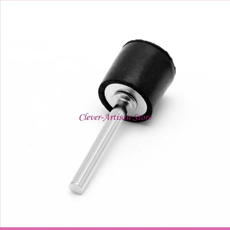 

E06B 10Pcs Drum Rubber Mandrels 1/8" Shank For Sanding Sleeve Rotary Tool New