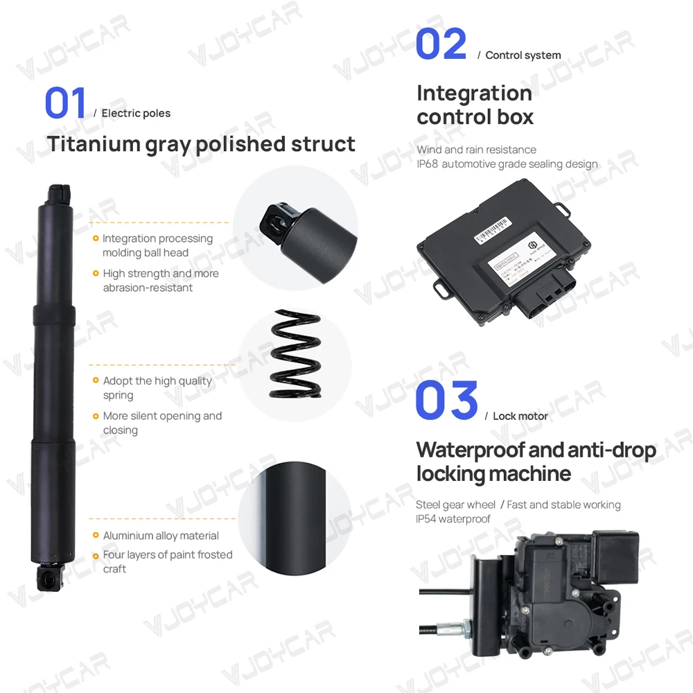 Automotive Autozubehör Electric Power Front Frunk für Tesla Model 3/y Model X Model S Auto Lifting Front Cover