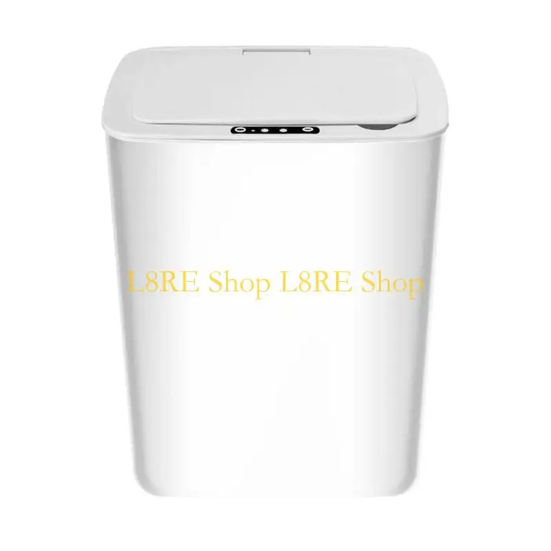 L8RE 스마트 유도 쓰레기통 자동 지능형 센서 더스 빈 전기 터치 쓰레기통 부엌 욕실 쓰레기