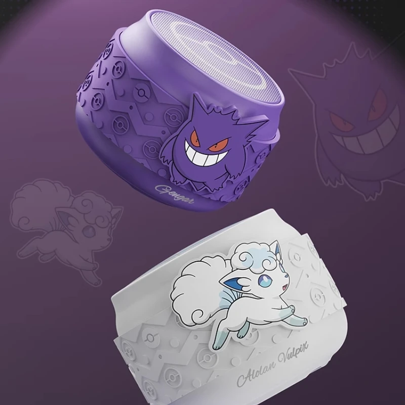 pokemon-ninetales-gengar-mini-bluetooth-speaker-wireless-portable-subwoofer-for-desktop-high-sound-quality-animation-peripheral