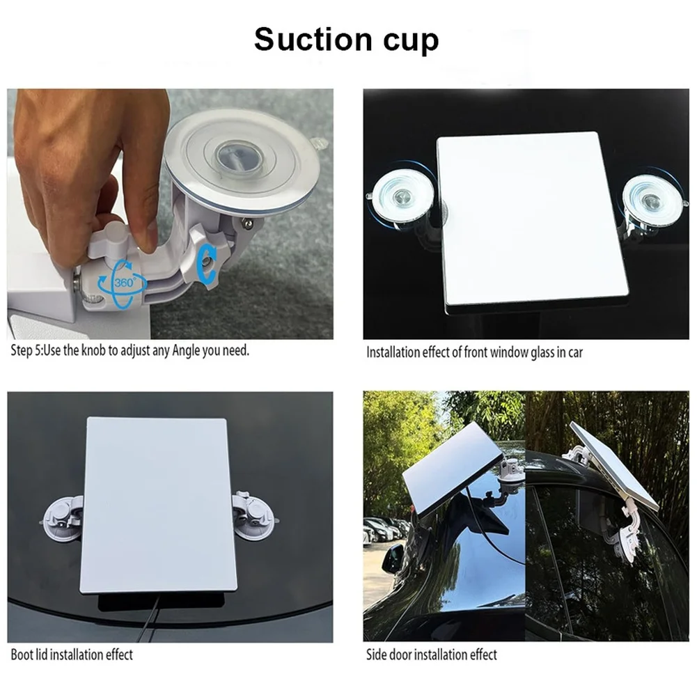 For Starlink Suction Mount for Car Roof with Rugged Construction to Maintain Signal Bracket Position During Travel