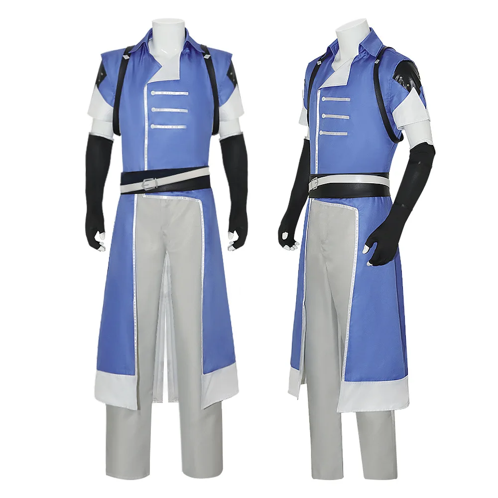 

Anime Castlevania Nocturne Richter Belmont Blue Costume Party Carnival Halloween Cosplay