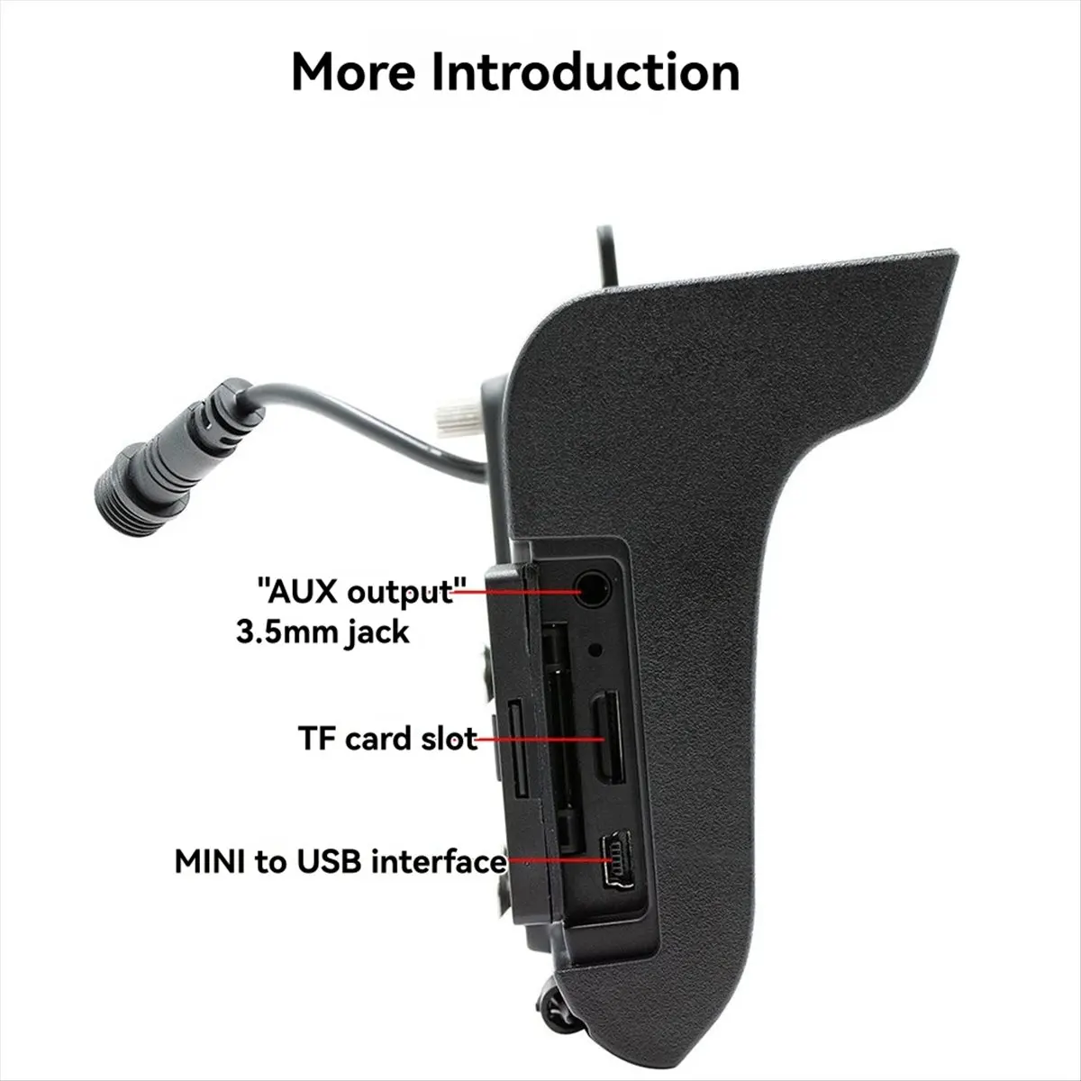 【ELEVATE LIFE】5 Inch Portable Motorcycle Navigator MP5 Player Wireless Carplay Android Car Motorcycle Radio Portable Multimedia