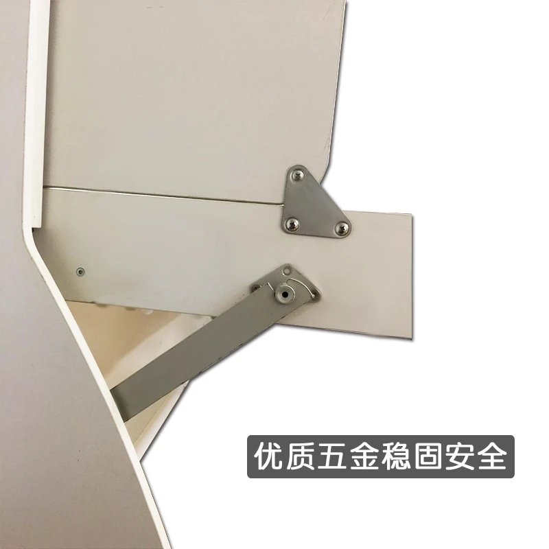 Invisible bed bookshelf hidden wall mounted multifunctional small apartment home flip (just hardware accessories) view 2