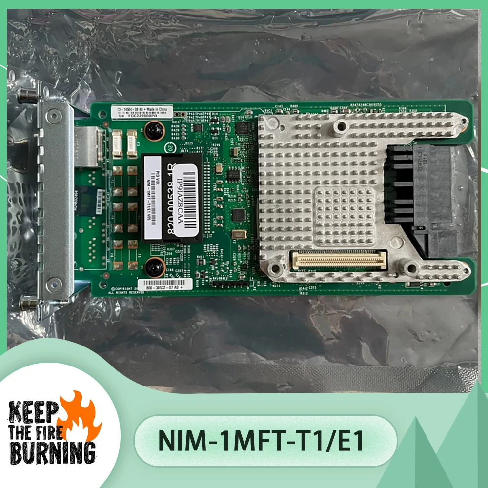 

Router module NIM-1MFT-T1/E1