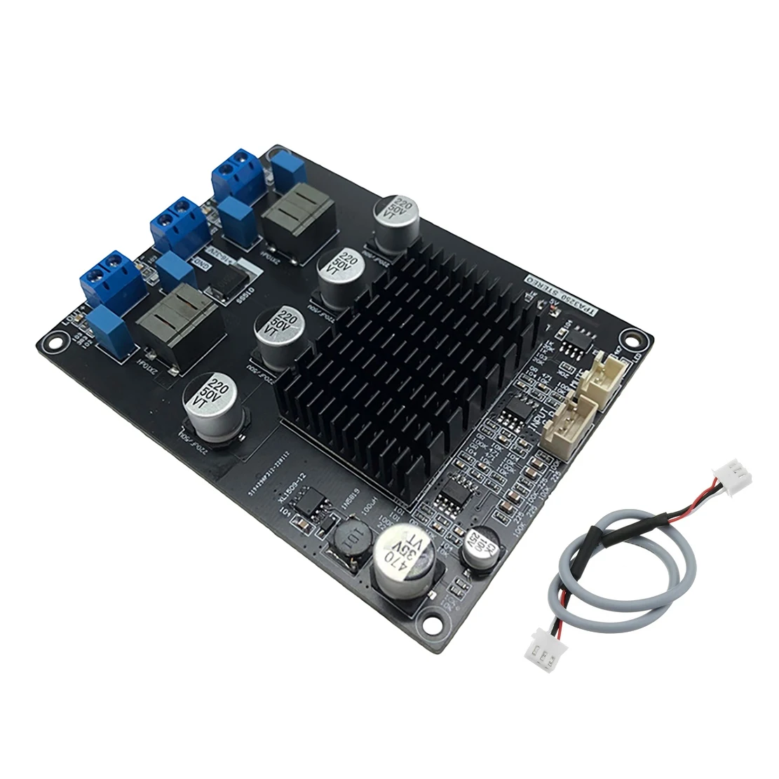 Placa amplificadora Digital TPA3250, 130Wx2, alta potencia, 4A, 32V, Clase D, Cable blindado xh2.54 mm-3P