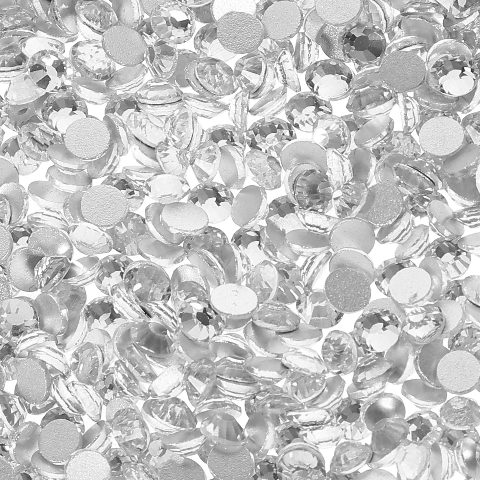 1440Pcs Nail Art Rhinestone Charms DIY Manicure Decorations Flatback Rhinestone Stick on Gems Stick on Gems Nail Art Ornaments