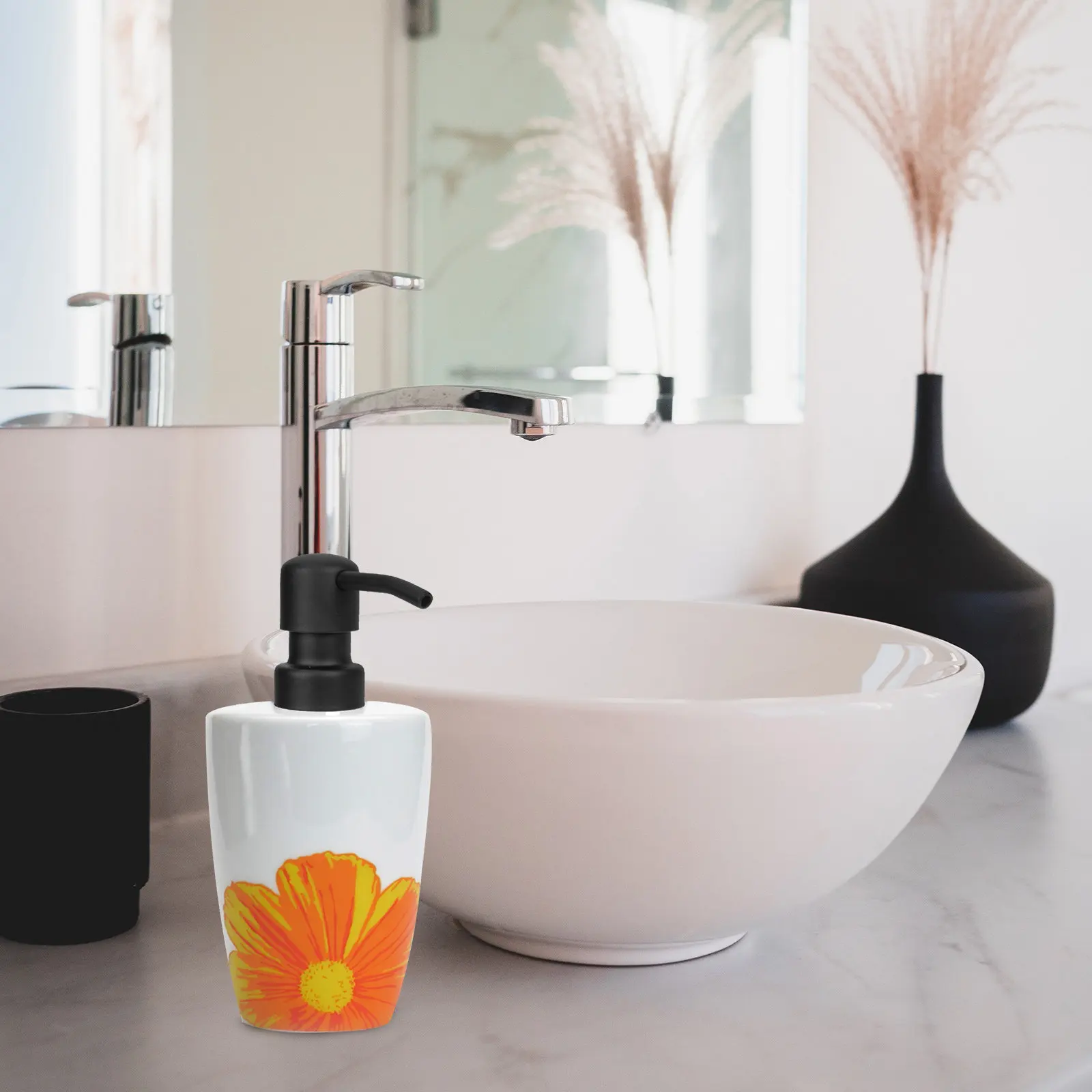 Compact Stainless Steel Soap Dispenser Pump Head Easy Install Long Lasting Lotion Bottle Pumps Soap Dispenser Pump Head