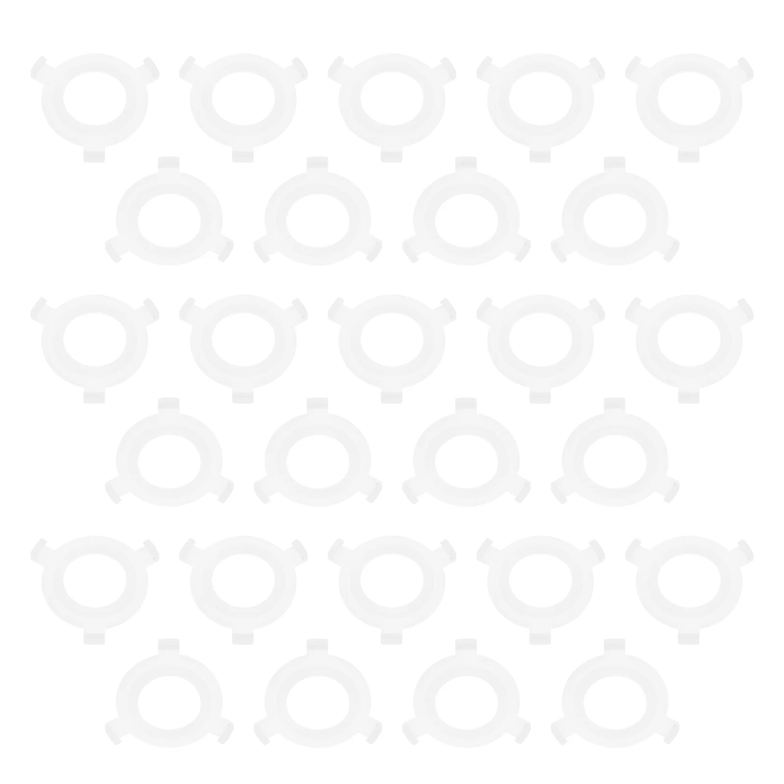 

50pcs E27 To E14 Lampshade Adapter Ring Durable Plastic Conversion Buckle For E14 E27 Lamps Lamp Shade Accessories Suitable For